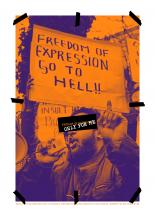 Freedom of expression, go 2 hell