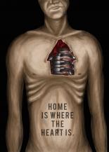 Home is where the heart is.