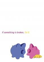 If something is broken, fix it.