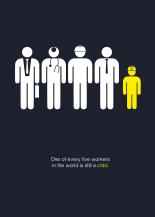 One of every five workers in the world is still a child