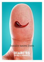 Social poster - Insulin saves lives