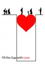 fill the gap with love