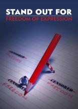 Stand out for freedom of expression