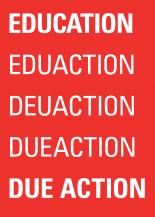 Due Action: Education