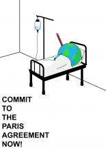 Commit To The Agreement, Save Planet