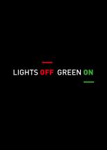 lights off green on
