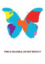 TIME IS VALUABLE, DO NOT WASTE IT