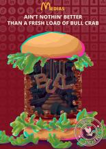 The Premium Bull-Crab Burger