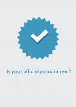 Is your official account real?