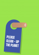Please clean up the planet