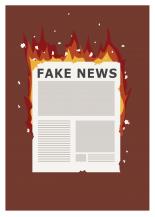 Liar Liar Newspaper On Fire