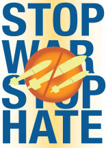 stop war, stop hate