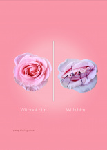 Without him, With him