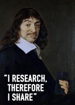 I research, therefore I share