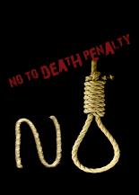 No to death penalty
