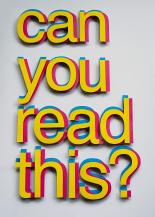 can you read this?