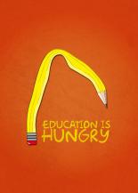 EDUCATION IS HUNGRY