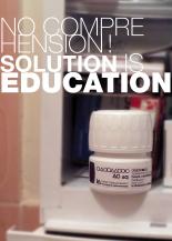 no comprehension! solution is education