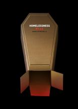 Homelessness Kills. Average Life Expectancy: 47