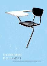 EDUCATION FUNDING IS ON ITS' LAST LEG