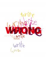 Write the Wrong