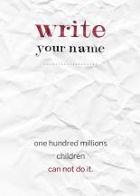 WRITE your name