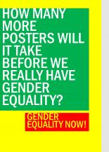 How many posters will it take before we really have gender equality?