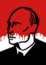 Bloodied Putin
